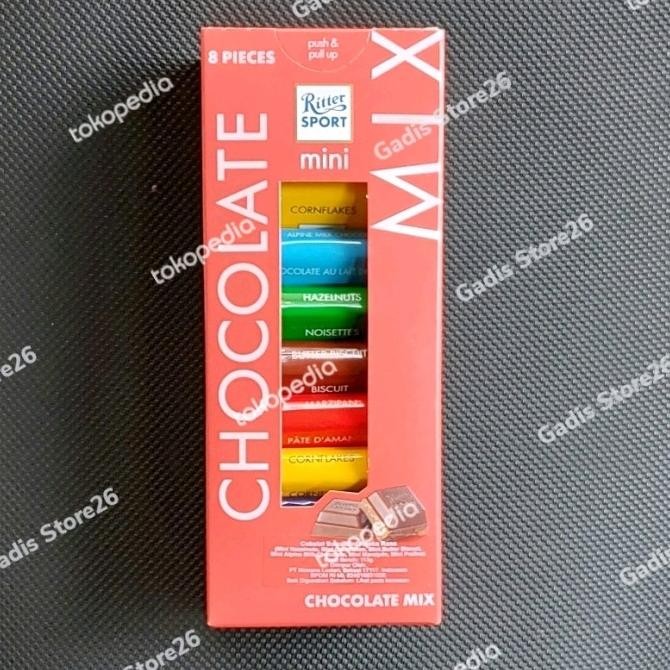 

Terlaris Ritter Sport Mini / Coklat Ready Stok