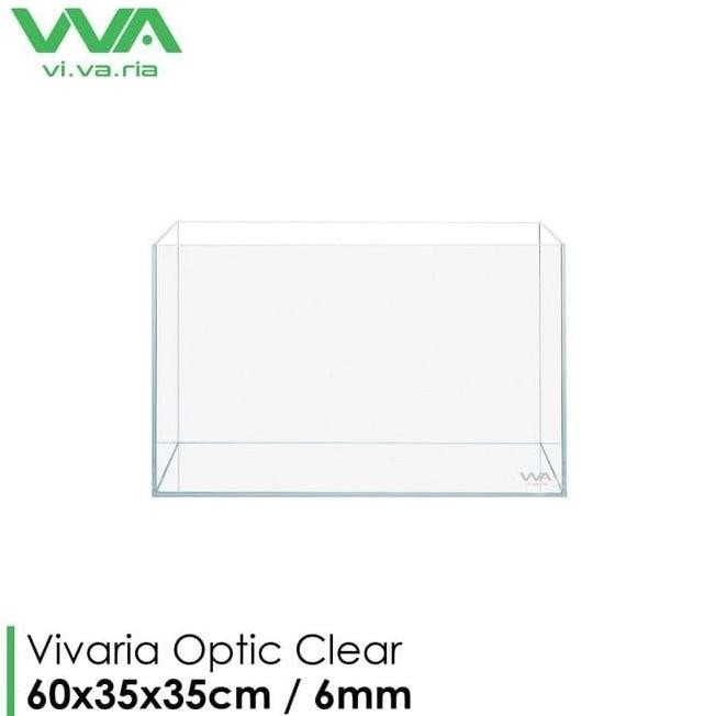 TERMURAH - Vivaria Aquarium Optic Clear 60 (60x35x35 cm)