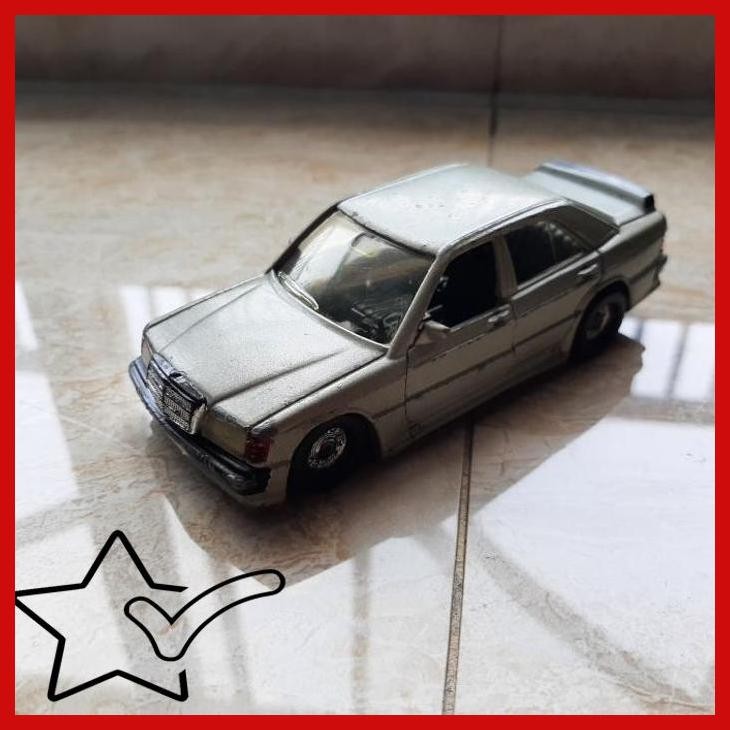 [DTH] CORGI MERCEDES 190E DIECAST NO HOTWHEELS MATCHBOX AUTOART 1:43 ANTIK GERMAN SPORT CAR LEGEND R