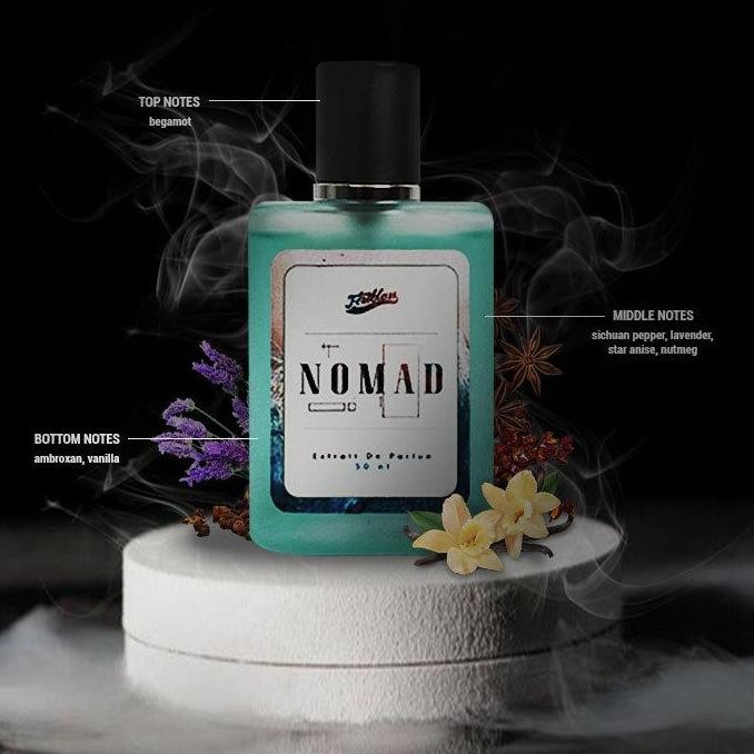 

Produk Baru!! FortKlass - Parfume Pria Unisex VOYAGER NOMAD Extrait de Parfum Minyak Wangi Pria Tahan Lama Orange Perfume Lemon Wanita Wanita Wanita