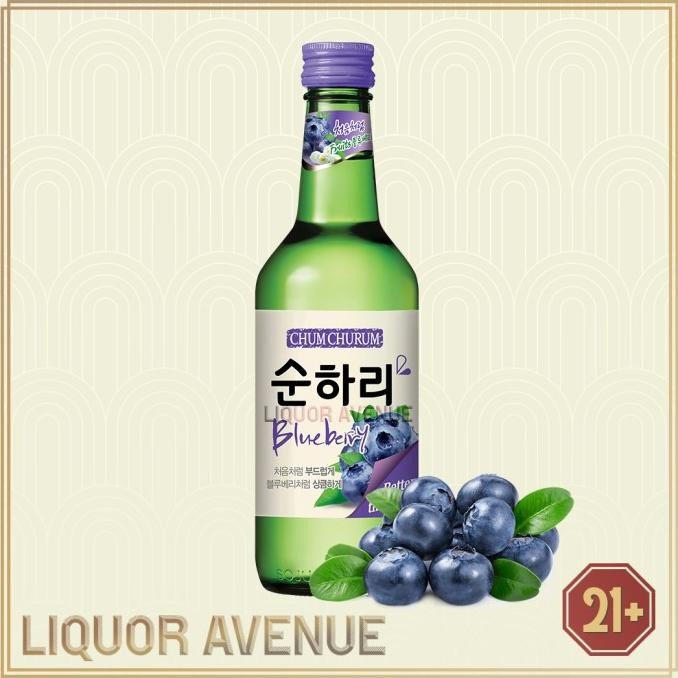 

Produk Baru!! Lotte Chum Churum Blueberry Korea Soju Import 360ml