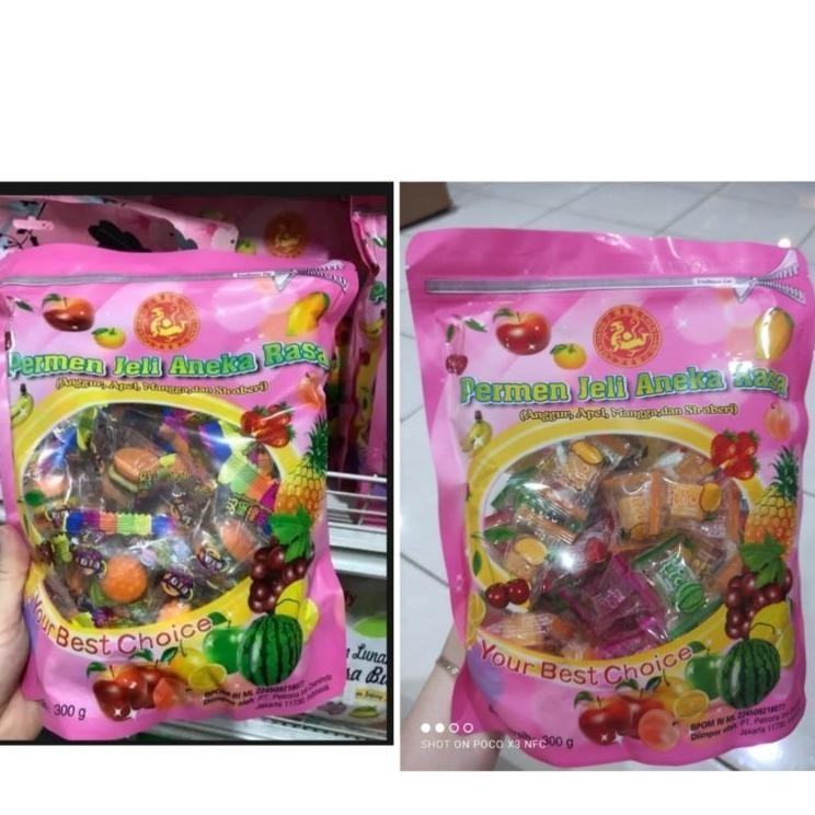 

Permen Jeli Anea Raa Buah Candy Jelly Fruit Malayia 300Gram Chen Liang Ji