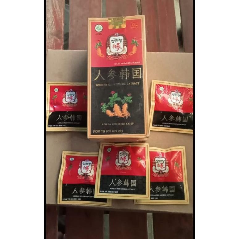 

Terlaris Ginseng Red Korea 100% Original