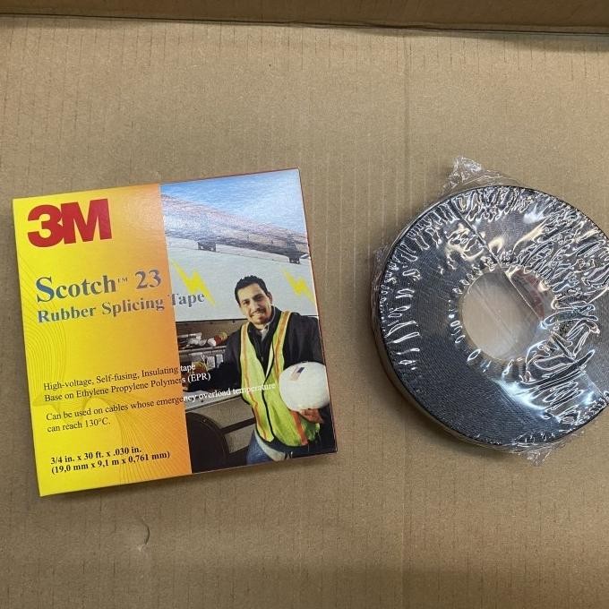 {{{{}}] isolasi listrik 3m scotch 23 Rubber Splicing isolasi karet ORIGINAL
