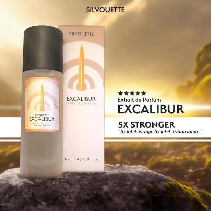 

Produk Baru!! Silvouette - Excalibur | Extrait de Parfum | 5x Stronger lebih wangi tahan lama 30ml | Men Perfume Pria Laki-laki Cowok Unisex Black Lemon Parfum