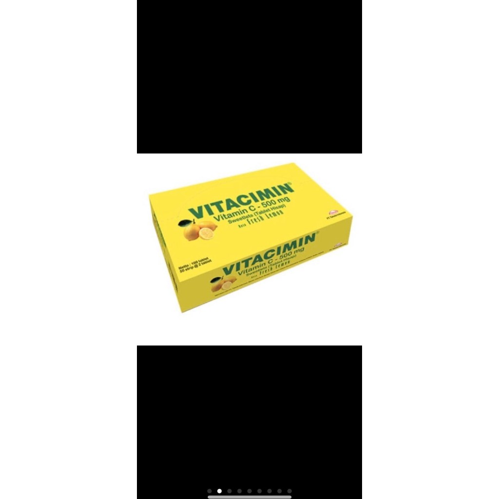 

Produk Baru!! Vitacimin tablet hisap (LEMON) - BOX isi 100 tablet