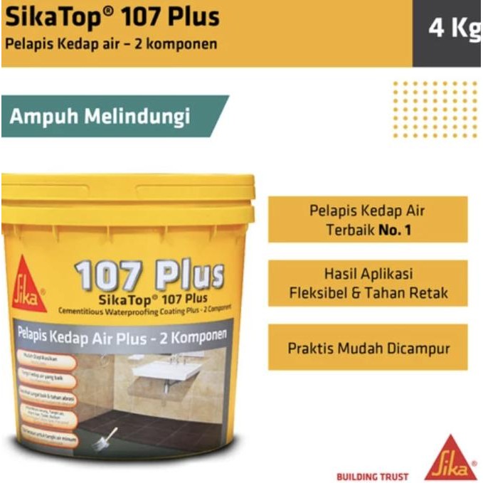 @=@=@=@=] [GRAB/GOSEND] SikaTop Seal 107 AB PLUS Pelapis Anti Bocor 4KG