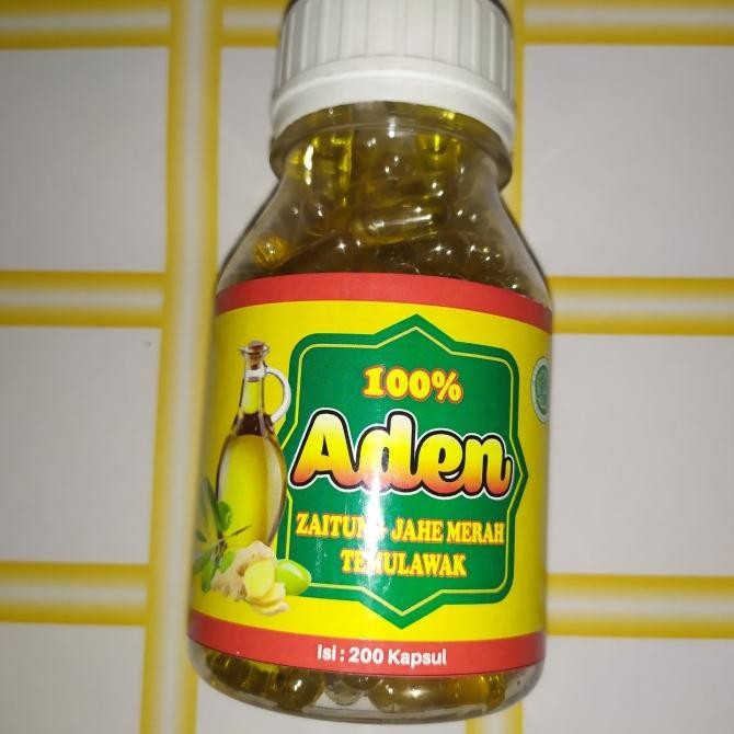 

*****] Aden 3in1(Zaitun+Jahe Merah+Temulawak) isi 200 kapsul