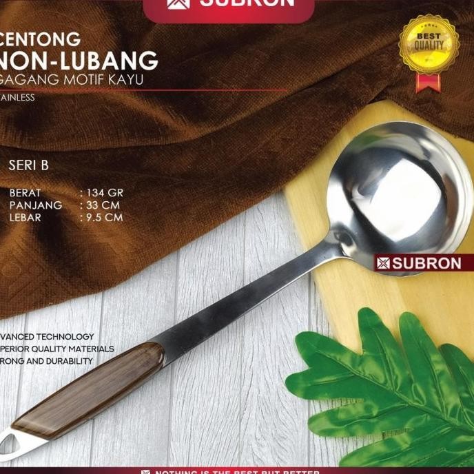 favorit] Centong Sayur Stainless Subron Irus Sendok Sayur Kuah Sup Shabu Suki