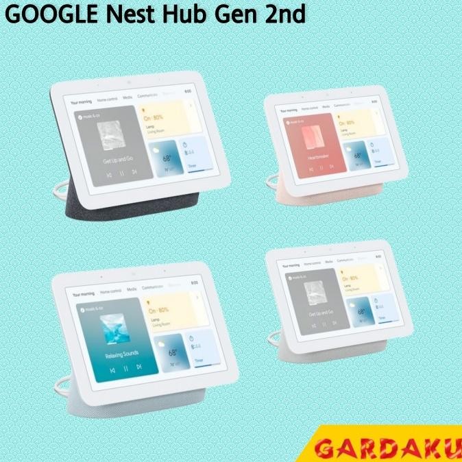 CO Google Nest Hub 2nd Generation Nest Hub 2nd Gen Smart Display Assitant