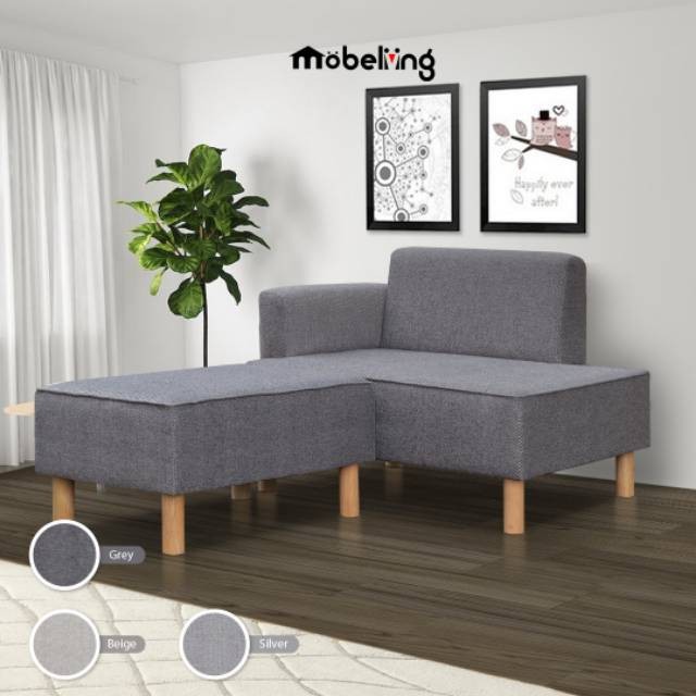 Mobeliving - Furniture Sofa L Minimalis