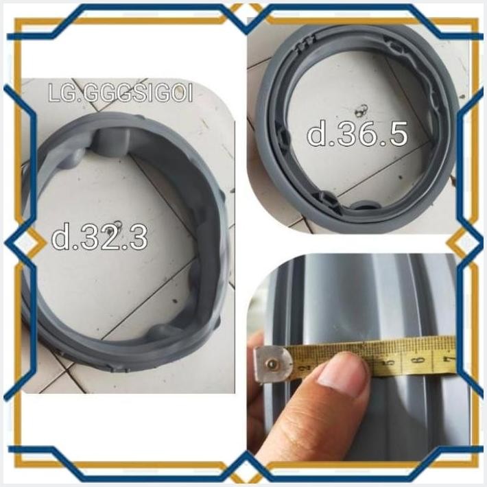 [SYA] DOOR GASKET KARET PINTU MESIN CUCI LG  FV1285S3WS F1285S5WS FV1285S5V F1285S3VS