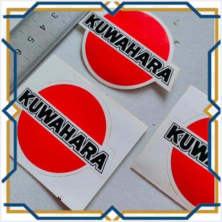 [RAC] STICKER DECAL SEPEDA KUWAHARA NOS OSBMX OLDSCHOOL BMX STANG FRAME SEAT