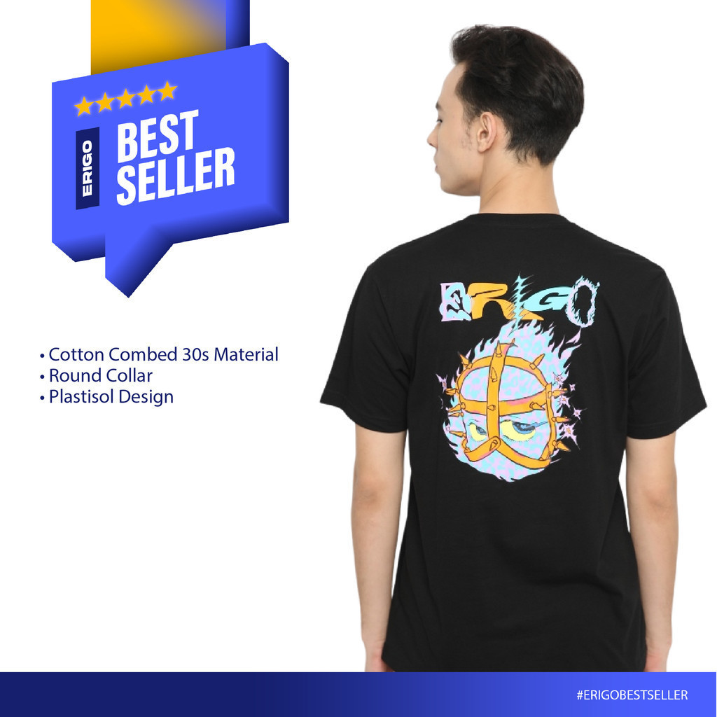 ORI Erigo T-Shirt Oxana Black - Kaos Unisex