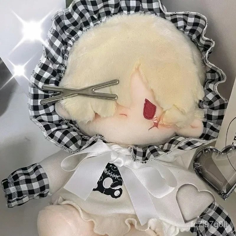 20cm Stuffed Grave Keeper Plush Dress Up Doll Anime Game Identity V Andrew Kreiss Cosplay Clothes Pl