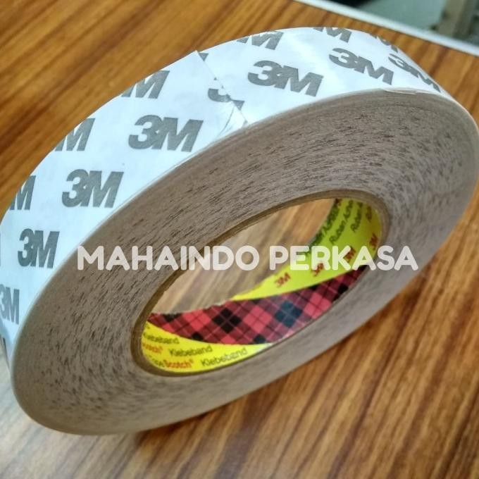 

New - 3M Double tape tisu tipis 1"x 50 Mtr