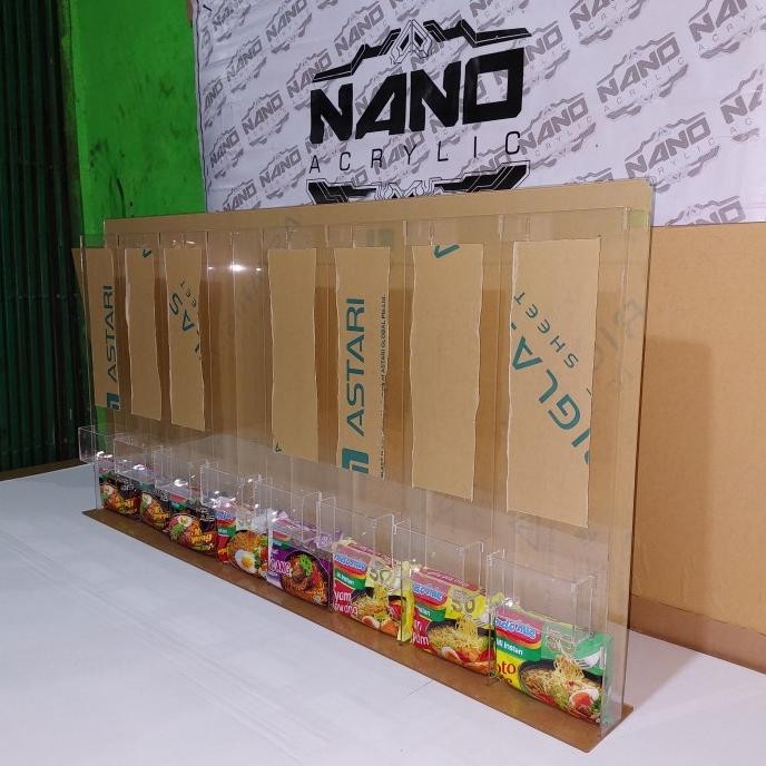 CO Rak indomie Akrilik
