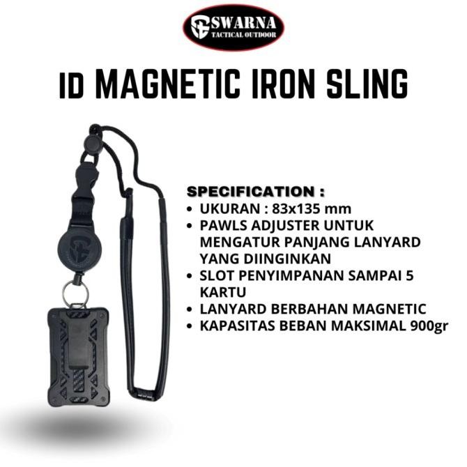 

Lanyard Tali Paragon - Lanyard Tactical - Lanyard Id Guard - Name Tag - Swarna Tactical
