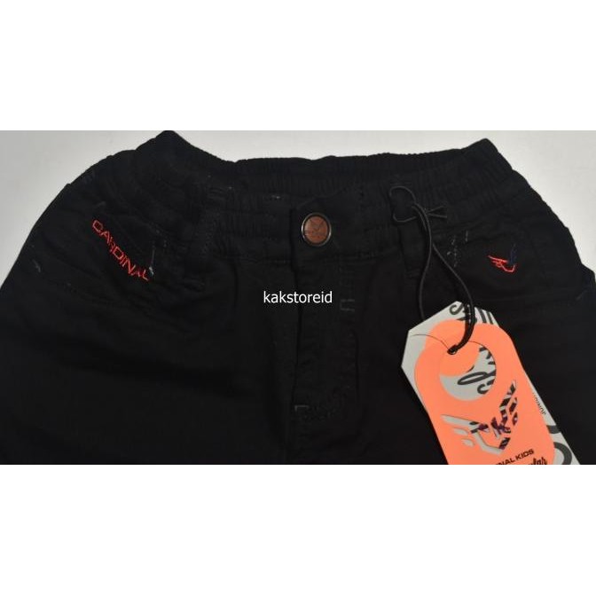 Murah Celana Pendek Anak Cardinal Hitam Cac 02 Original & Real Picture