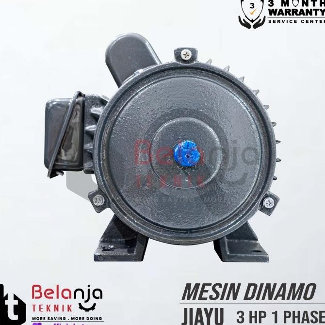 Promo Mesin Dinamo - Electro Motor Jiayu 3 Hp 1 Phase 4 Pole