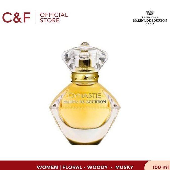NEW MARINA DE BOURBON - DYNASTIE GOLDEN WOMEN EDP 100 ML - PARFUM WANITA