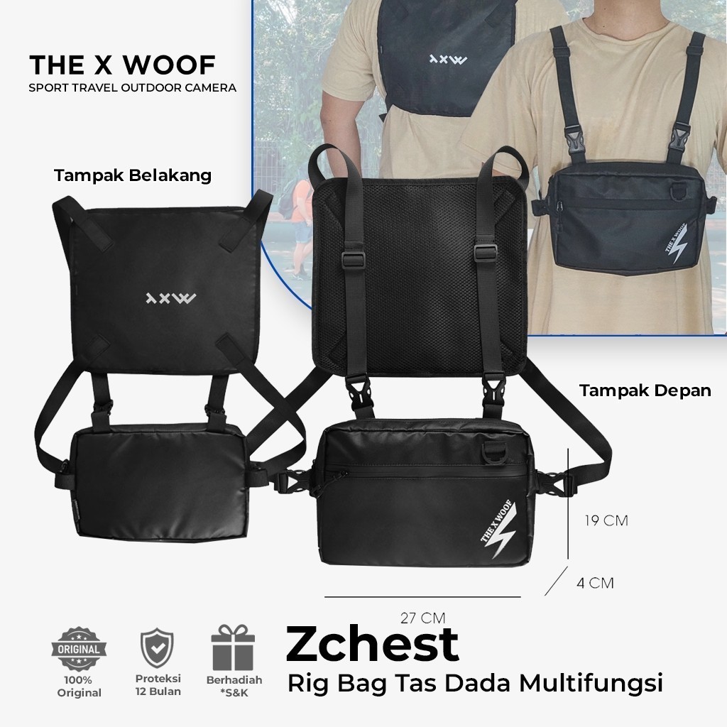 CUCI GUDANG The X Woof Zchest1 Tas Dada Rig Bag