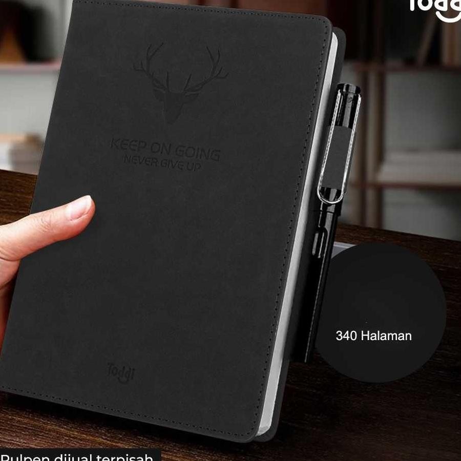 

Tcda1 Toddi Buu Jurnal Hardcover Noteboo Diary 80Gm 340 Halaman Grid Cw5025