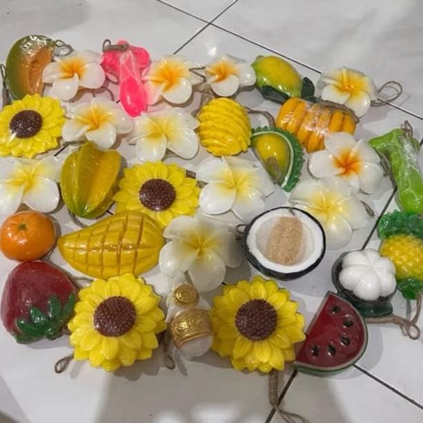 {{{{{{] Sabun Buah Bunga Fancy Soap Bali Nature Original Natural Soap Spa product Aromatic Fruit Soa