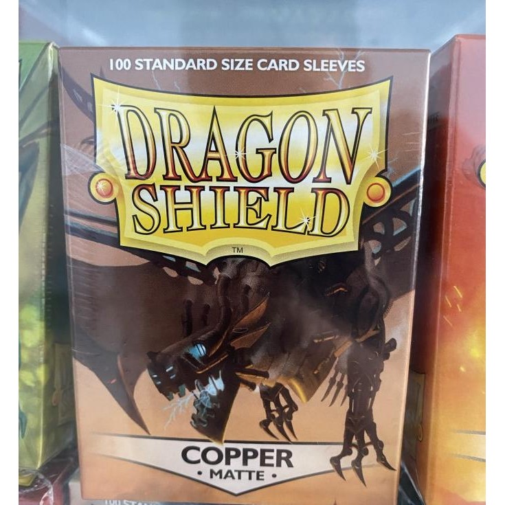 JUAL Dragon shield sleeve copper matte