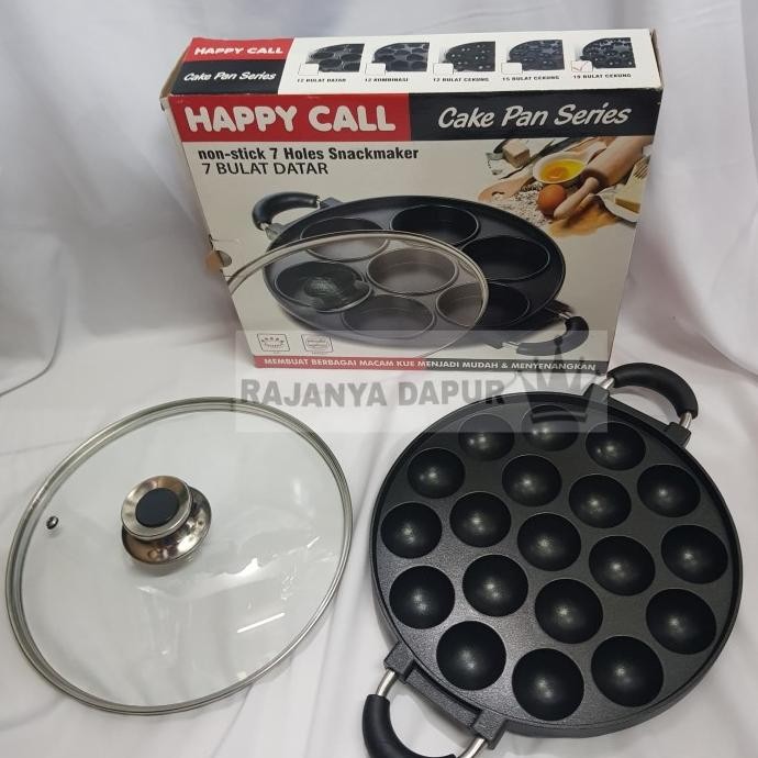 

Cetakan Kue Teflon Merk Happycall 19 Lubang Takoyaki Original Dan Terpercaya