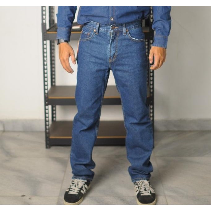 HRG DISKON Celana Jeans lea 606 Regular 100% Original ( 606.06.11.99 )