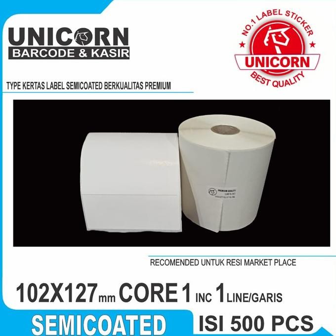

DISKON Stiker Label Semicoat 102x127 mm / 102 x 127 mm / 102X127MM Label JNE