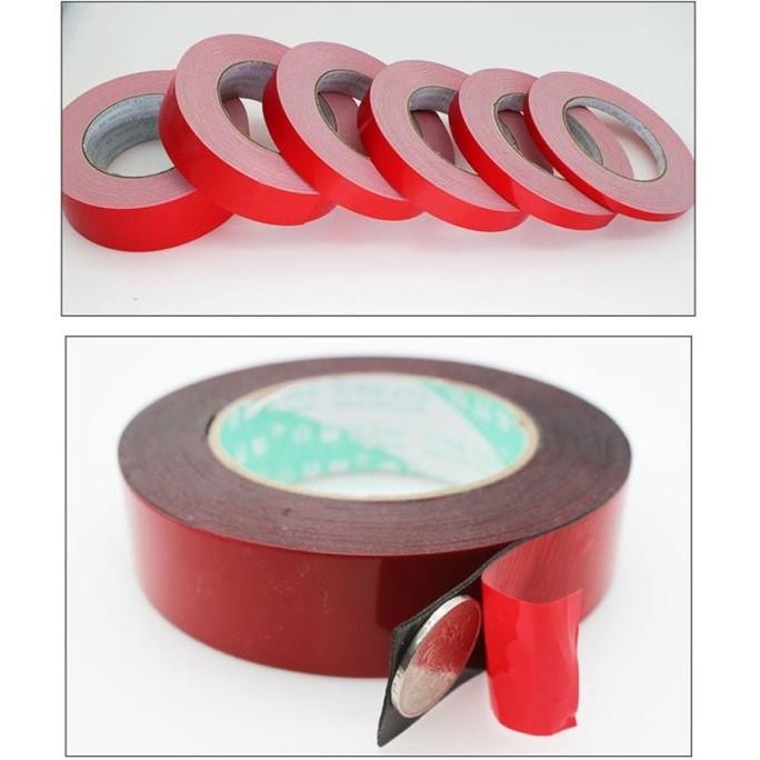 

HOT PROMO Tape Lakban Double Tape 3M Foam Serba Guna Size 10m x 10mm