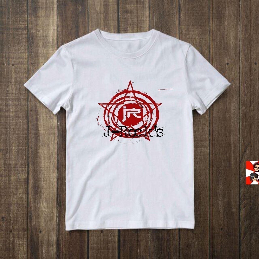 Kaos T Shirt Pria Baju T-Shirt J-Rocks J Rocks Band