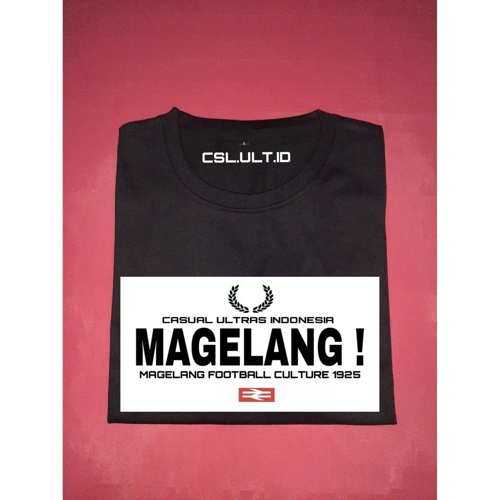 Kaos T Shirt Pria Casual Ultras Indonesia Magelang Football Culture