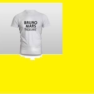 Kaos T Shirt Pria Bruno Mars
