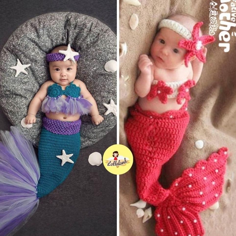 Baju Mermaid Otum Foto Bayi Fantay Mermaid