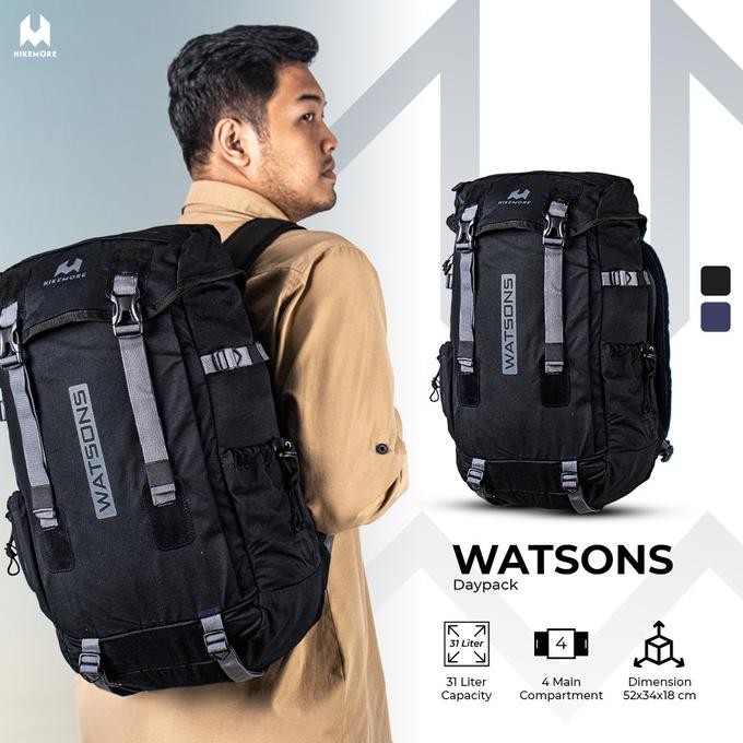 Tas Ransel Daypack Travelling Hikemore Watsons Outdoor