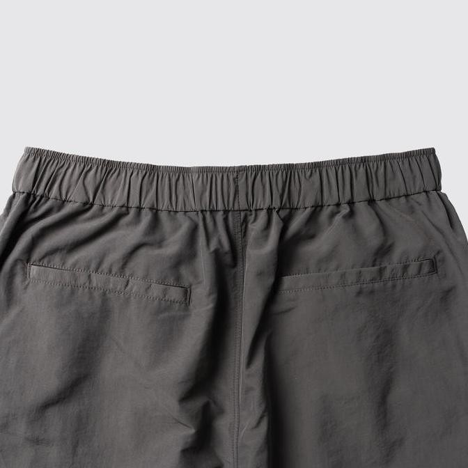 Grosir Bodypack Vortex Wide Pants Celana Baggy - Abu