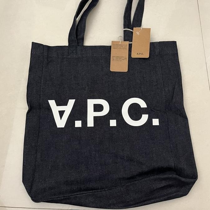 Promo Apc Denim Laurie Tote - Blue