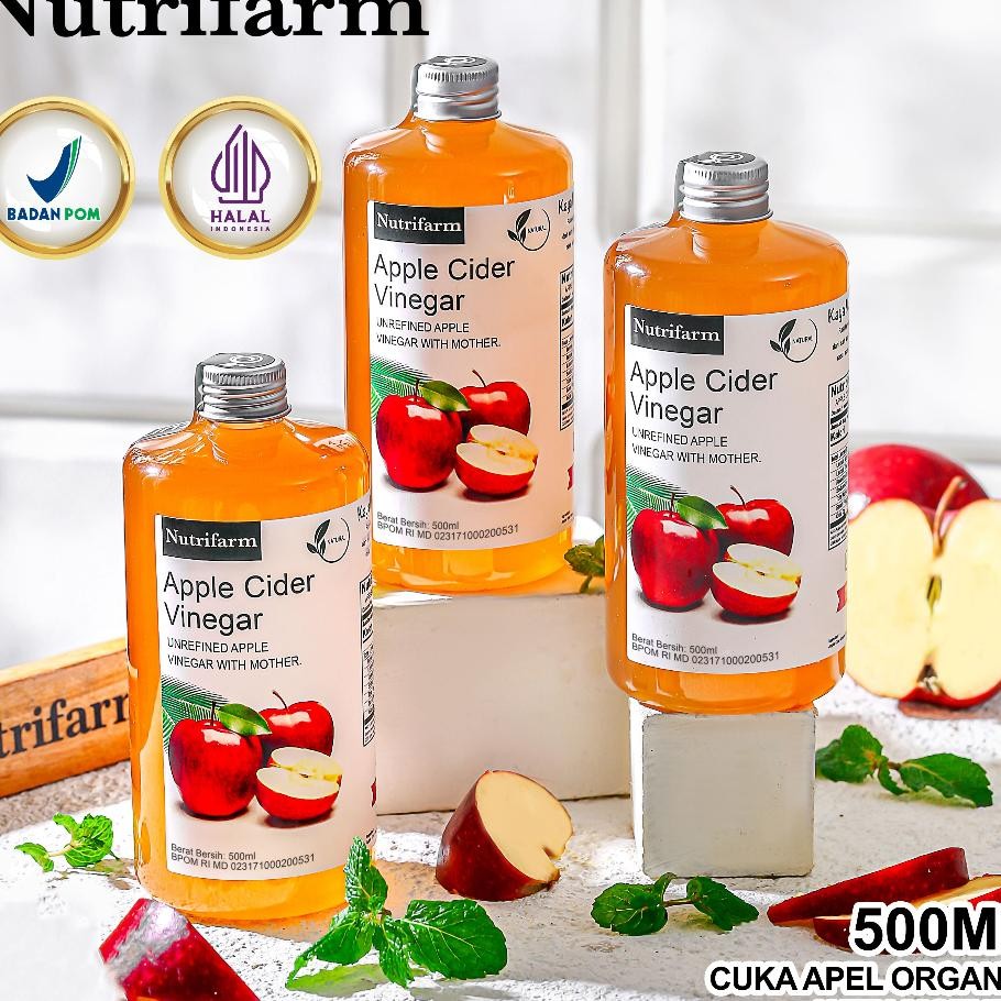 

Nutrifarm Cua Apel Ml Bundle 3 Pc Cider Vinegar With Mother