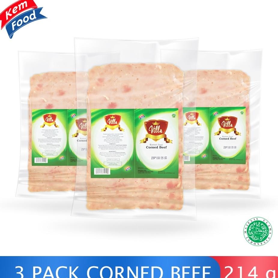 

Villa Paet 3 Pa Corned Beef Daging Api Ornet 214 Gr