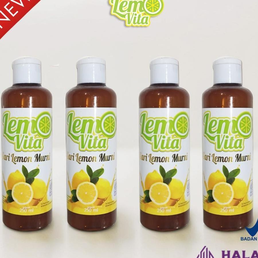 

Campan 8.8 Paet 1Liter Lemovita Bpom Freh Ari Lemon Halal