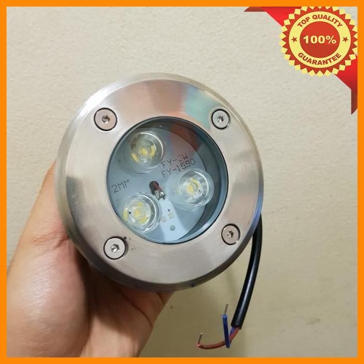 (AMA) LAMPU LANTAI 3WATT LAMPU TANAM DILANTAI 3 WATT WARMWHITE