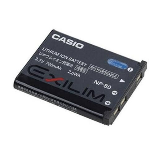 Murah Ready - Battery Casio Batre Exilim Ex-G1 H5 Baterai Np-80 H50 H60 Je10 N1 Batrai N10 N2 N20 N5