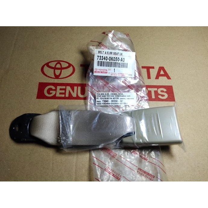 Lock Seat Belt Pengunci Safety Belt Jok Bangku Depan Innova Lama Asli Bestt
