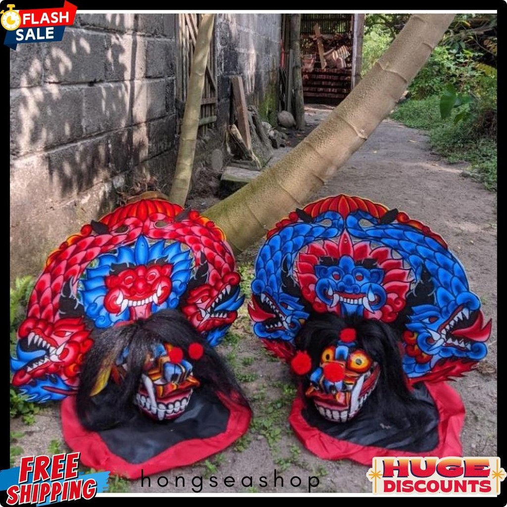 Mainan Tradisional Barongan Telon|Barongan Devil|Barongan Anak|Barongan Dewasa|Barongan Kayu|Baronga