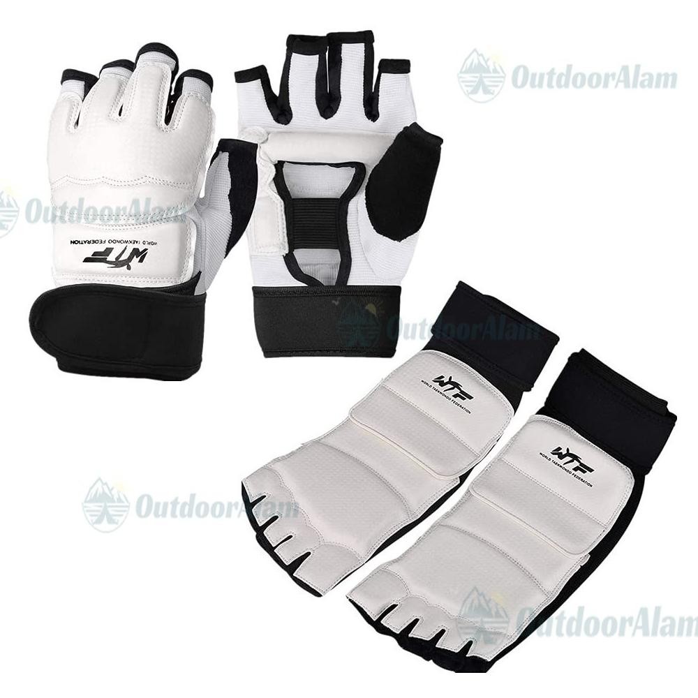 SPECIAL Sarung Tangan Sarung Kaki Taekwondo Hand And Foot Gloves Sarung Tangan Beladiri/ ALAT PELIND