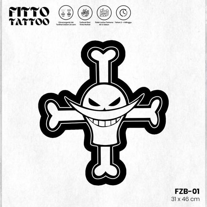 Tato Temporer Premium Tatto Full Punggung Semi Permanen Tattoo Fruitink Full Back tatoo temporary ir