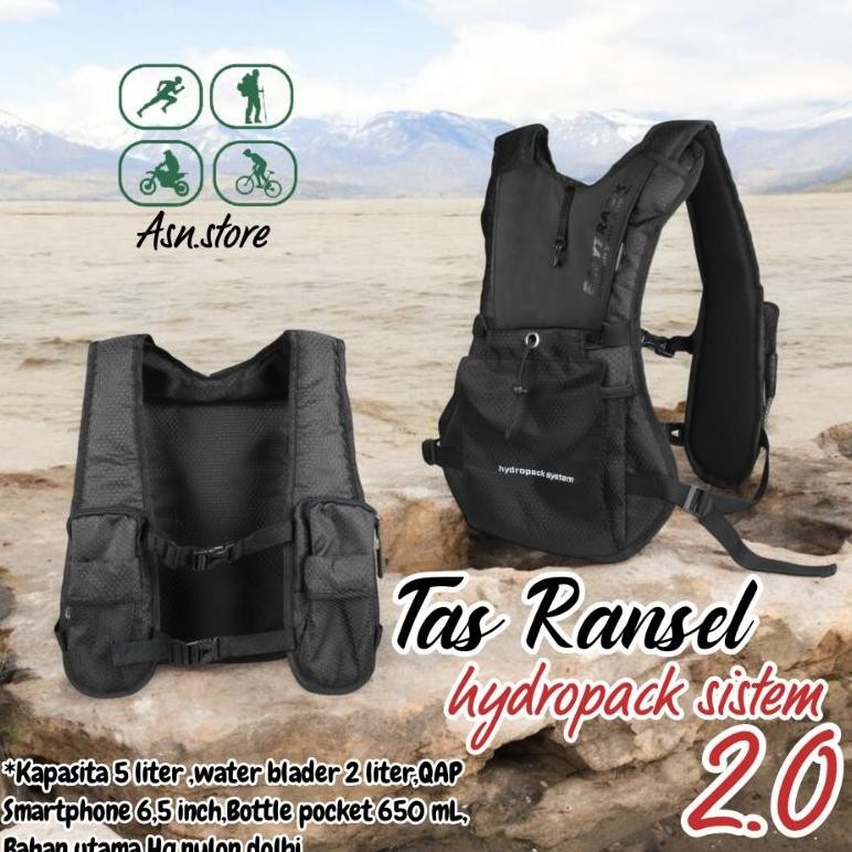 ORIGINAL Tas Ransel Trail Sepeda CROSSTRACK Hydropack Sistem n-132